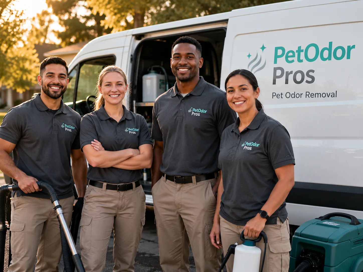 Pet Odor Removal team serving Folsom, CA